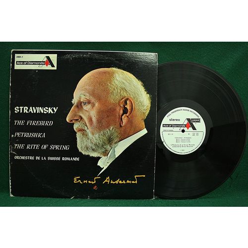 Ansermet - Stravinsky: Firebird/Petrushka/Rite of Spring - 2-LP - ABD 1 - EX