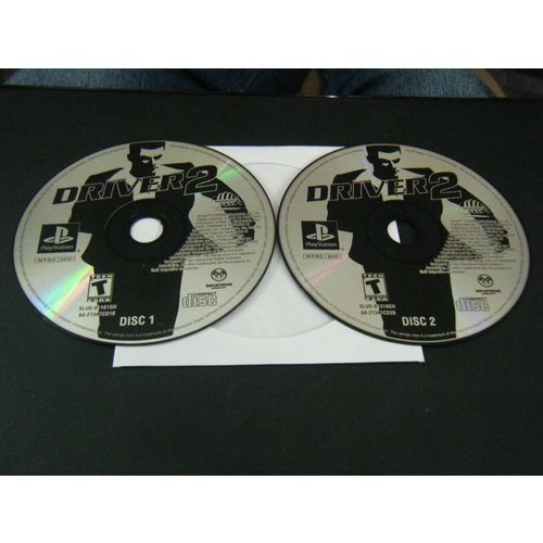 Driver 2 (Sony PlayStation 1, 2000) - Discs Only!!!