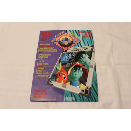 1995 Fleer Ultra Reboot PROMO SHEET