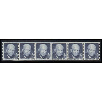 1401 6c Dwight Eisenhower Fine MNH CL S/6 WD2005