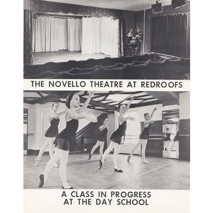 Redroofs Theatre School Maidenhead Ballet Vintage Advertising Large Photo