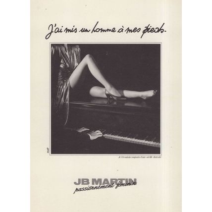 Sexy French Lady Seducing Piano Player Glamour France Postcard
