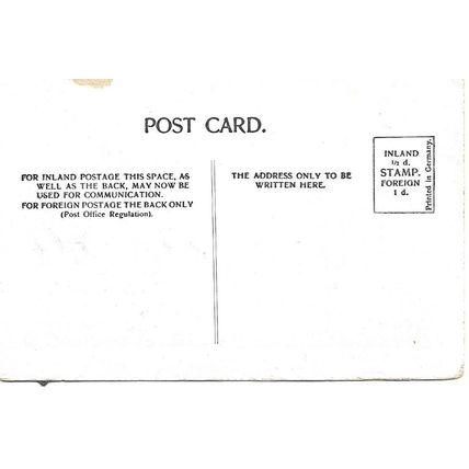 LONDON - Westminster Abbey & Big Ben - Original Postcard (259)