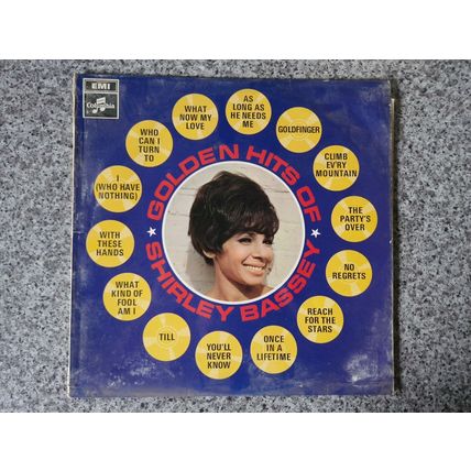 Shirley Bassey – Golden Hits Of Shirley Bassey (SCX6294) 1965 (LP)