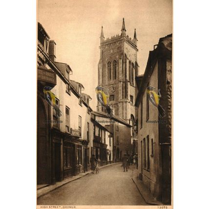 High Street, Cromer, Norfolk, 13075 Rounce & Wortley Postcard
