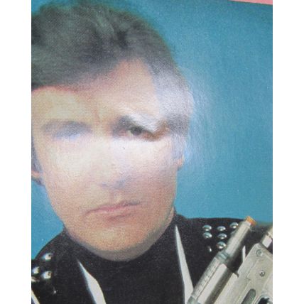 Vintage 1981 Blake's 7 PAUL DARROW AVON Official BBC S4 Cast Card Hand Signed