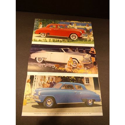 New 1948 Studebaker Sales Brochure