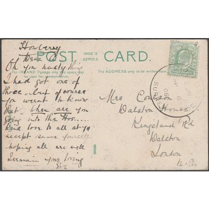 Lion Green, Shottermill, Surrey, 1906 - Inge's Series Postcard