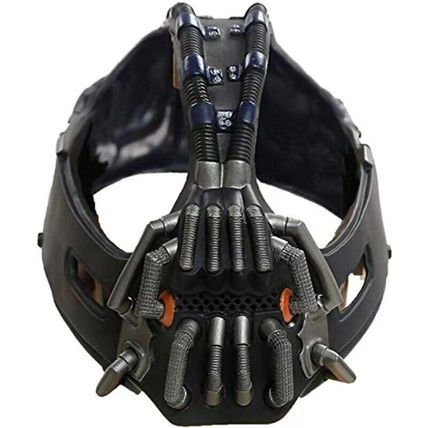 Dark Knight Rises for Halloween Super Bane half PVC mask
