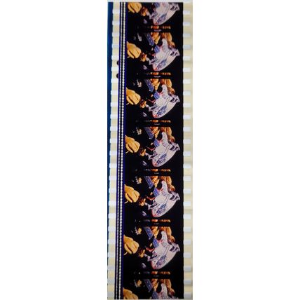 Jimi Hendrex. Pk MTP - d080B . 1 STRIP OF 5 - 35MM FILM CELLS. A very rare strip
