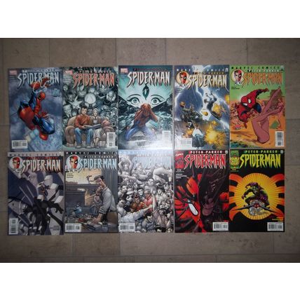Peter Parker Spider-Man #25,28,33,36,40,43,47,48,50,54 Marvel Comics Lot