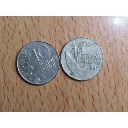 Finland 1992 10 Pennia Coin