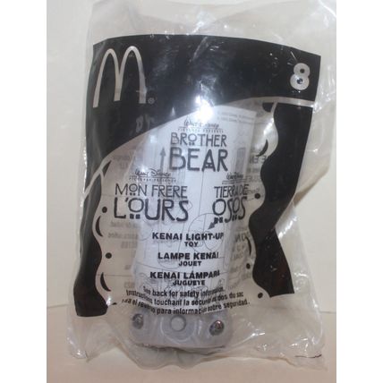2003 McDonalds Disney's Brother Bear #8 Kenai Light Up Mint in Package