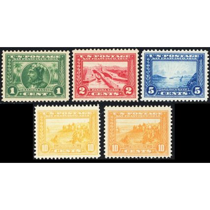 397-400A, Mint VF LH Set of Five Stamps * Stuart Katz