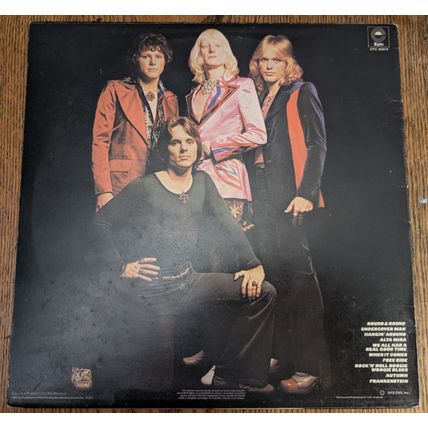 THE EDGAR WINTER GROUP They Only Come Out At Night LP vinyl record 1972 UK rock