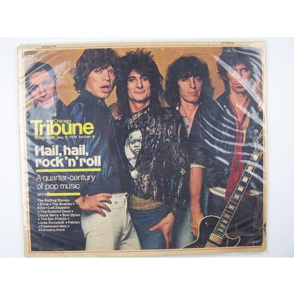 Chicago Tribune Magazine Hail Hail Rock N Roll July 9 1978 Special Insert RARE