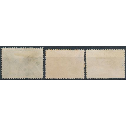 Symbols of Domination: 3 Values - Saudi Arabia 1934 - FH - MiNr 17 & 19/20
