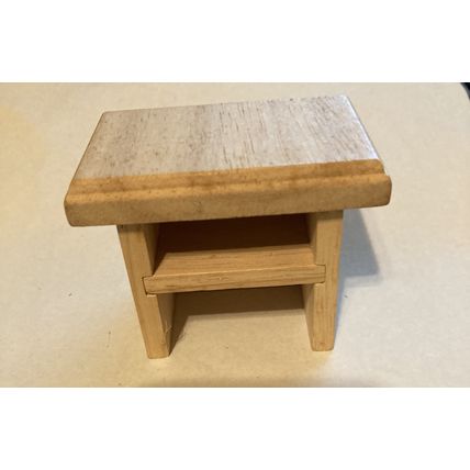 Dollhouse Miniatures Nightstand 2 1/2"