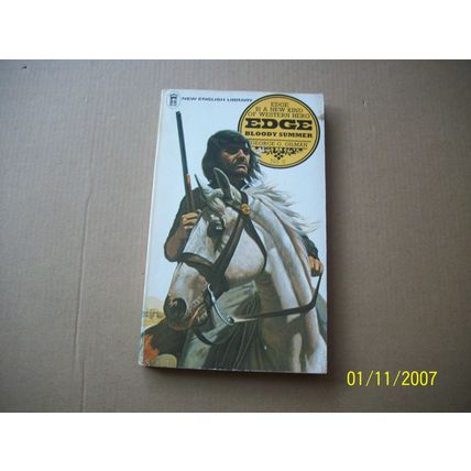EDGE #9 Bloody Summer -George G. Gilman- Nel Paperback book 1974