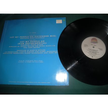 THE WINANS 12" SINGLE - LET MY PEOPLE GO/INSTRUMENTAL