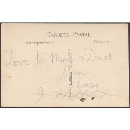 Muelle de España, El Puerto, Barcelona, c.1920s - Unique Foto Tarjeta Postal