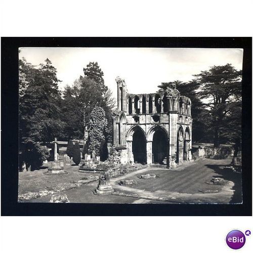 Berwickshire DRYBURGH ABBEY Postcard by Ministry of Works (3)