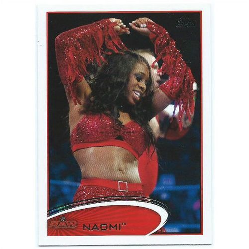 2012 Topps WWE - #27 - Naomi