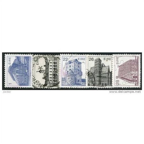 1982/1990 5 different values - #58 fine used (o)