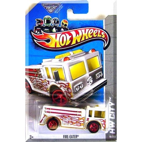 Hot Wheels - Fire-Eater: HW City - HW Rescue #19/250 (2013) *Treasure Hunt*