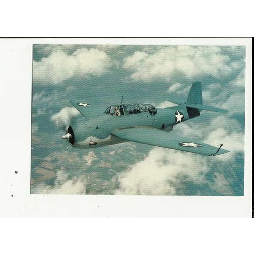 Aviation GRUMMAN TBF-1 AVENGER Postcard by John Fry (CNTB1)