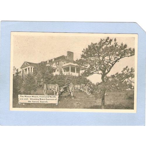 New Jersey High Point The Manor House Front & Northern End Showing Brass C~2235