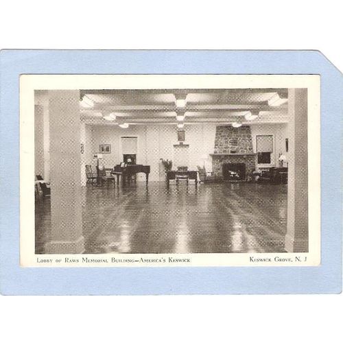 New Jersey Keswick Grove Lobby Of Raws Memorial Building~2173