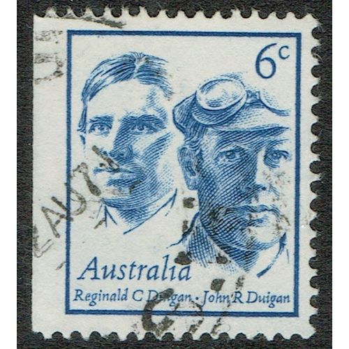 Australia 1970 Famous Australians (3rd series) 6c Blue SG479 FU
