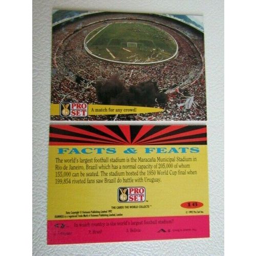 Pro Set 1992 Guinness Book of Records Trade Cards Card Variants (eb2)