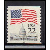 2115 22c U.S. Flag Very Fine MNH CNS 13 PA5770