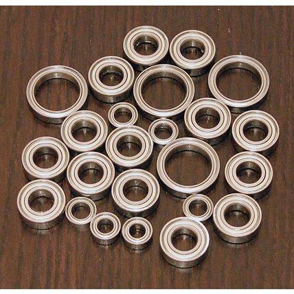 MUGEN SEIKI MBX-6 /MBX-6T /MBX-6R /MBX-7 /MBX-7TR Metal Sealed Ball Bearing Set