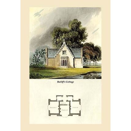A Bailiff's Cottage 12 x 18 Poster