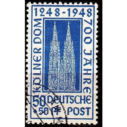 GERMANY Alliiert AmBri [1948] MiNr 0072 ZC ( O/used )
