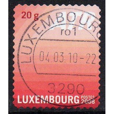Luxembourg 2008 Postocollants - Red ATR 20g Used