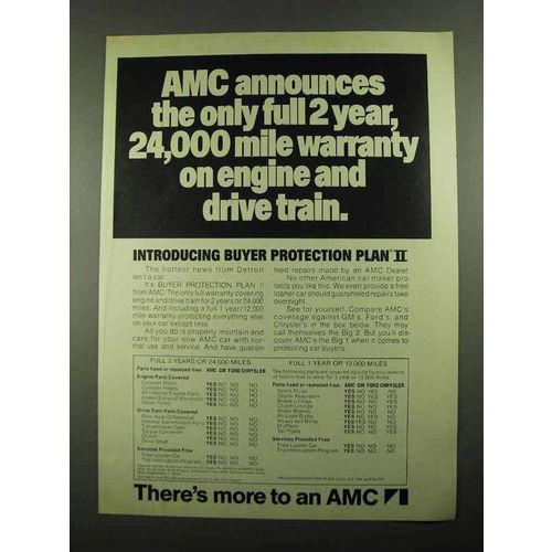 1976 AMC American Motors Ad