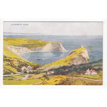 Lulworth Cove Dorset EWH Art Postcard E1113
