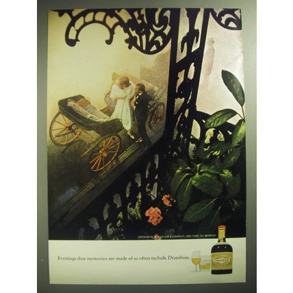 1974 Drambuie Cordial Advertisement - memories are made