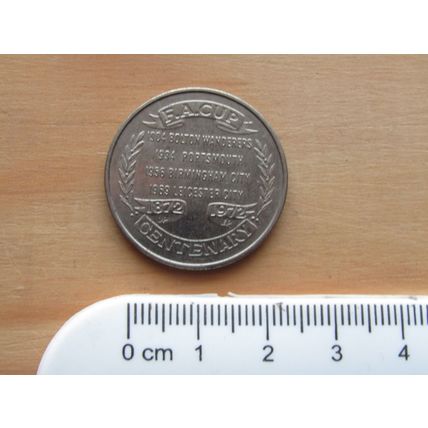 Esso 1972 F.A Cup Centenary - Manchester City Token (e142)