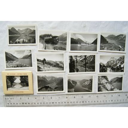Vintage: 12 photos in wallet Der Achensee - Die Perle tirols