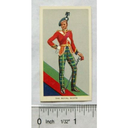 1936 UK Tobacco Co Officers Full Dress No. 23 The Royal Scots