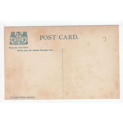 King Edwards Shrine Gloucester Cathedral Postcard Publisher F A Brooke