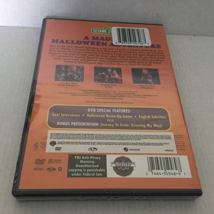 New Sesame Street Magical Halloween Adventure DVD Sealed