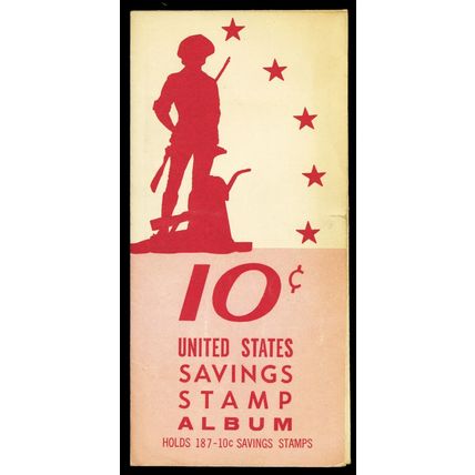 S1, 10¢ Savings Stamps In Saving Stamp Album RARE! - Stuart Katz