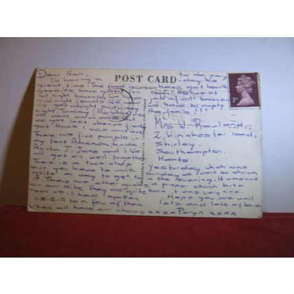 multiview, BLACKLAND FARM,SUUSEX used postcard girl guides 1979 pm /