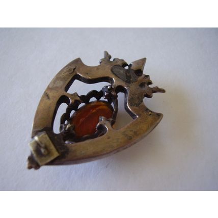 Antique Victorian Silver Luckenbooth Brooch SPARE REPAIR